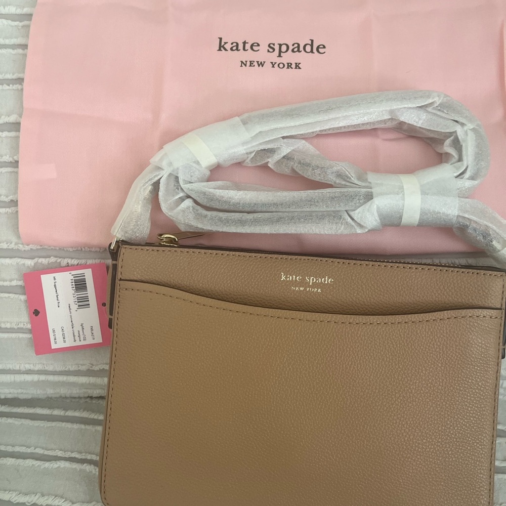 Kate Spade Beige Crossbody Bag